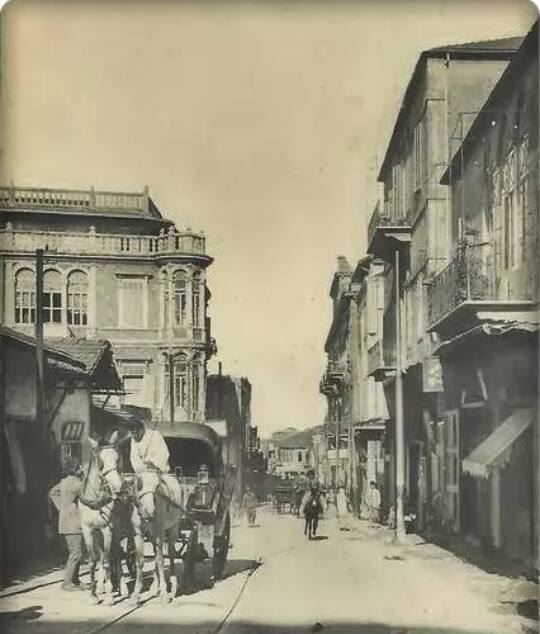 بيروت مطلع القرن الماضي شارع البوسطة البريد 